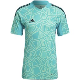 Koszulka męska Condivo 22 Goalkeeper Jersey Short Sleeve zielona HB1618