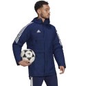 Kurtka męska adidas Condivo 22 Stadium Parka granatowa HA6254