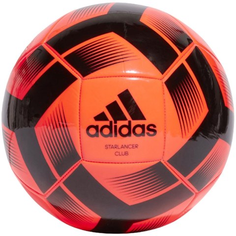 Piłka nożna adidas Starlancer Club Ball pomarańczowa IA0973