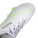 Buty piłkarskie adidas Predator Accuracy.3 L FG biało-szare GZ0014