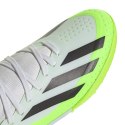 Buty piłkarskie dla dzieci adidas X Crazyfast.3 TF biało-zielone IE1568