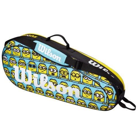 Torba tenisowa Wilson Minions 2.0 Team 3PK niebiesko-żółto-czarna WR8020301001