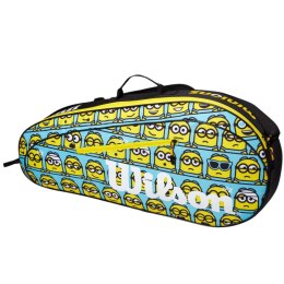 Torba tenisowa Wilson Minions 2.0 Team 3PK niebiesko-żółto-czarna WR8020301001