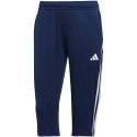 Spodnie damskie adidas Tiro 23 League 3/4 granatowe HS3550