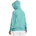 Bluza damska Under Armour Rival Flecce Hoodie miętowa 1379500 482