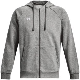 Bluza męska Under Armour Rival Fleece FZ Hoodie szara 1379767 025