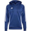 Bluza męska adidas Tiro 24 Training Hooded niebieska IR9398