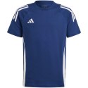 Koszulka dla dzieci adidas Tiro 24 Sweat Tee granatowa IR9357