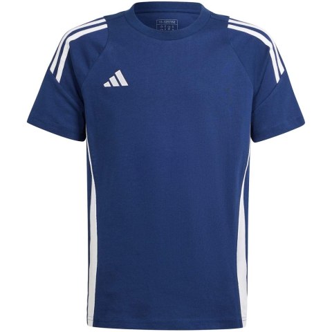 Koszulka dla dzieci adidas Tiro 24 Sweat Tee granatowa IR9357