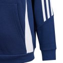 Bluza dla dzieci adidas Tiro 24 Hooded Sweat granatowa IR7504