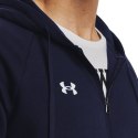 Bluza męska Under Armour Rival Fleece FZ Hoodie granatowa 1379767 410