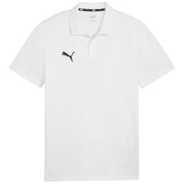 Koszulka męska Puma Team Goal Casuals Polo biała 658605 04