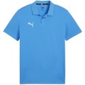 Koszulka męska Puma Team Goal Casuals Polo niebieska 658605 02