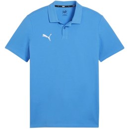 Koszulka męska Puma Team Goal Casuals Polo niebieska 658605 02