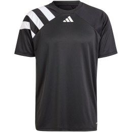 Koszulka męska adidas Fortore 23 czarno-biała IK5739