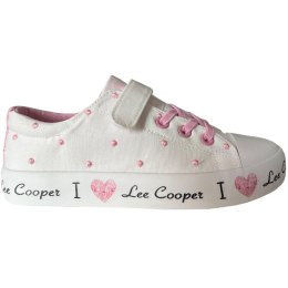 Buty dla dzieci Lee Cooper białe LCW-24-02-2159K