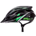 Kask rowerowy Meteor Gruver M 55-58 cm czarno-zielony 24745