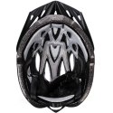 Kask rowerowy Meteor Gruver M 55-58 cm czarno-zielony 24745