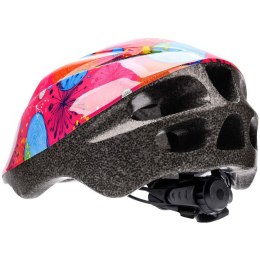 Kask rowerowy Meteor KS05 M 52-56 cm Abstract różowy 24845