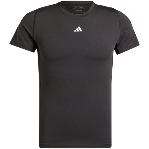 Koszulka męska adidas Techfit Aeroready Short Sleeve czarna IS7606