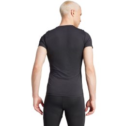 Koszulka męska adidas Techfit Aeroready Short Sleeve czarna IS7606