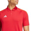 Koszulka męska adidas Tiro 24 Competition Polo czerwona IR7563