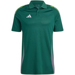 Koszulka męska adidas Tiro 24 Competition Polo zielona IR7567