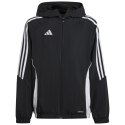 Kurtka dla dzieci adidas Tiro 24 czarna IM8798