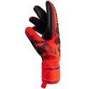 Rękawice bramkarskie Reusch Attrakt Freegel Silver Finger Support Junior czerwone 5372230 3333