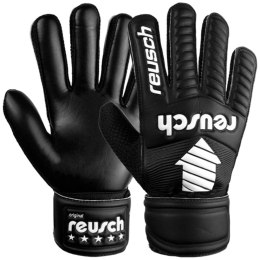 Rękawice bramkarskie Reusch Legacy Arrow Solid Junior czarne 5372504 7700