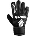 Rękawice bramkarskie Reusch Legacy Arrow Solid Junior czarne 5372504 7700