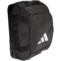 Torba na kółkach adidas Trolley Small czarna IB2678