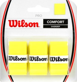 Owijka Wilson Pro Comfort Overgrip żółta 3szt WRZ4014YE