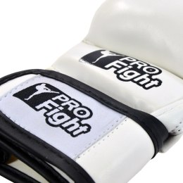 Rękawice MMA Gloves Profight PU biały