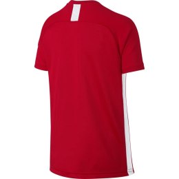 Koszulka dla dzieci Nike Dri-FIT Academy SS Top JUNIOR czerwona AO0739 657