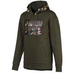 Bluza męska Puma Rebel Camo Hoody FL oliwkowa 580555 70