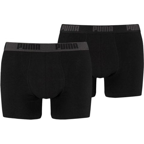 Bokserki męskie Puma Basic Boxer 2P czarne 521015001 230/888869 58