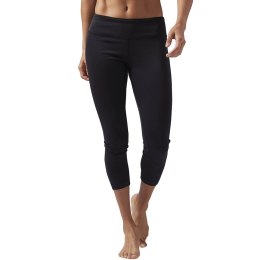 Legginsy damskie Reebok Wor PP 7/8 Tight czarne CE1232