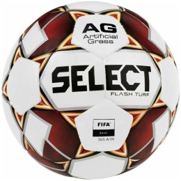 Piłka nożna Select Flash Turf FIFA Basic biało-czerwono-pomarańczowa 14990/14988