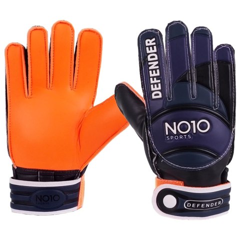 Rękawice bramkarskie NO10 Defender Blue/Orange 56093