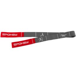 Taśma do jogi Spokey Yoga Tape szaro-czerwona 924436