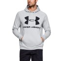 Bluza męska Under Armour Rival Fleece Logo Hoodie jasnoszara 1345628 014