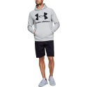 Bluza męska Under Armour Rival Fleece Logo Hoodie jasnoszara 1345628 014