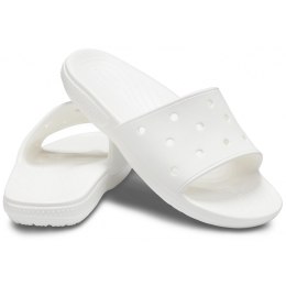 Klapki damskie Crocs Classic Slide białe 206121 100