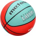 Piłka koszykowa Meteor Layup 4 czerwono-zielona 07047