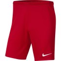 Spodenki dla dzieci Nike Dry Park III NB K czerwone BV6865 657