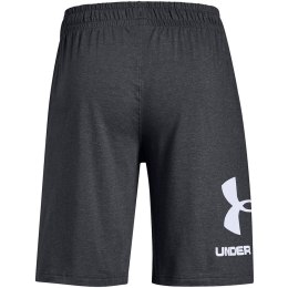 Spodenki męskie Under Armour Sportstyle Cotton Logo jasnoszare 1329300 020