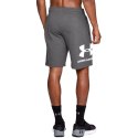 Spodenki męskie Under Armour Sportstyle Cotton Logo jasnoszare 1329300 020