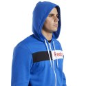 Bluza męska Reebok Logo FZ H niebieska FK6117