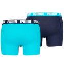 Bokserki męskie Puma Basic Boxer 2P niebieskie, granatowe 906823 10/5210150017